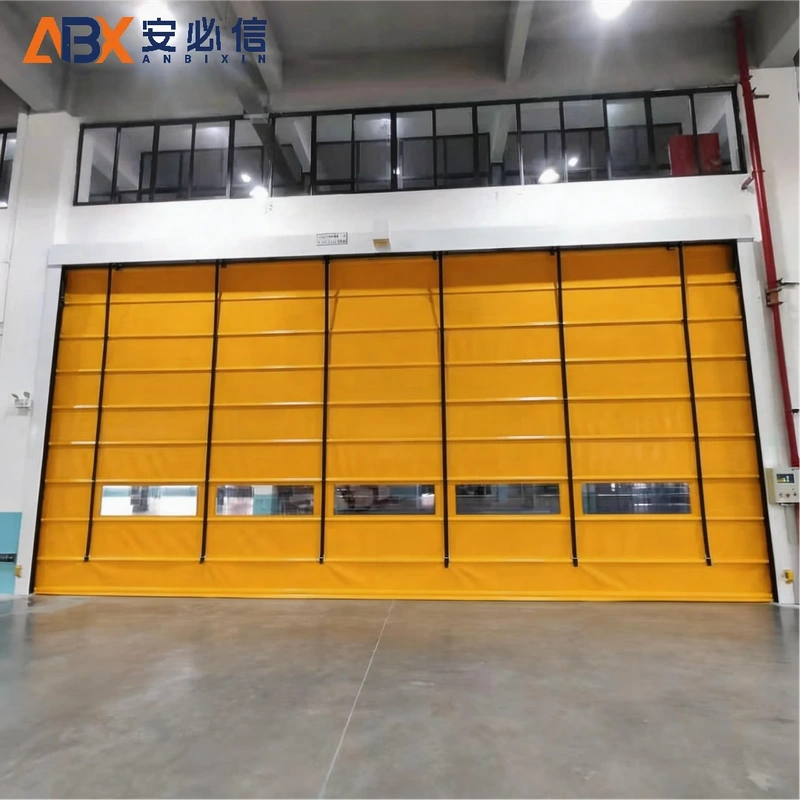 保定市软帘堆积门